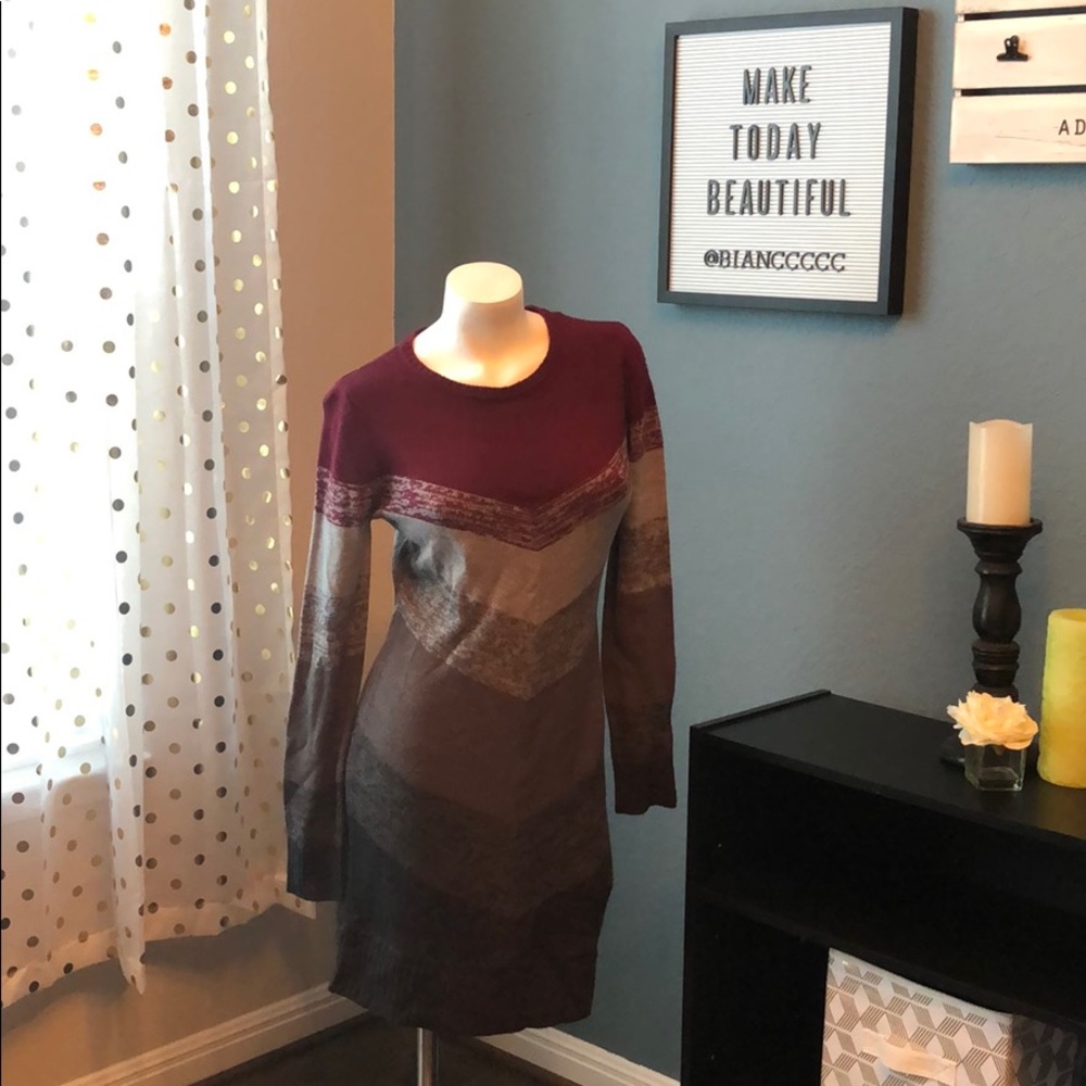 Beautiful fall sweater dress